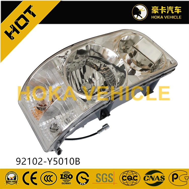 Original JAC Heavy Duty Truck Spare Parts Headlight 92102-Y5010b