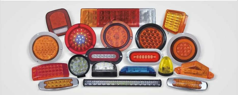 Oval Stop Turn Tail Lights Brake Backup Reverse Light Kit for Truck Can Be Customized