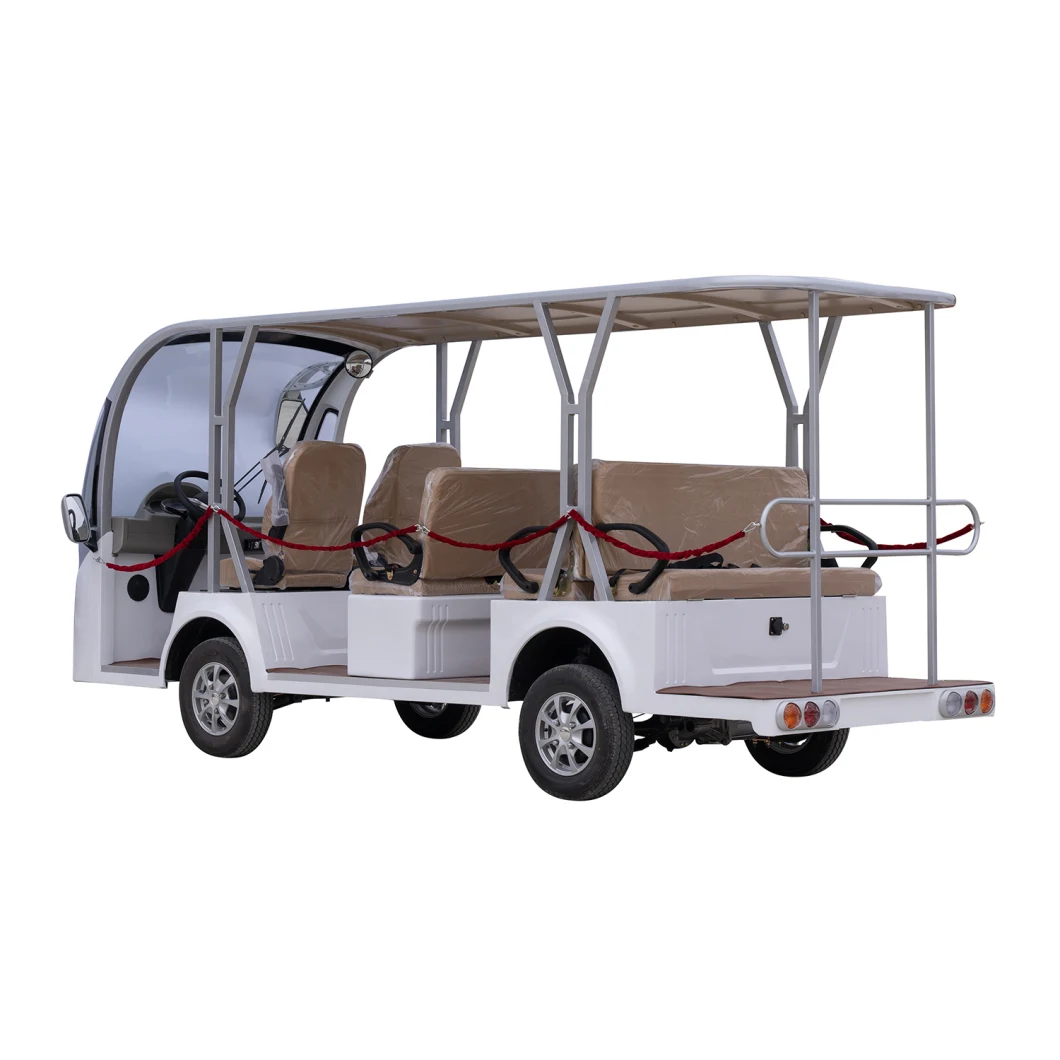 China Good Classic Eleven Seats Sightseeing Car with Waterproof Dustproof Turn Signal