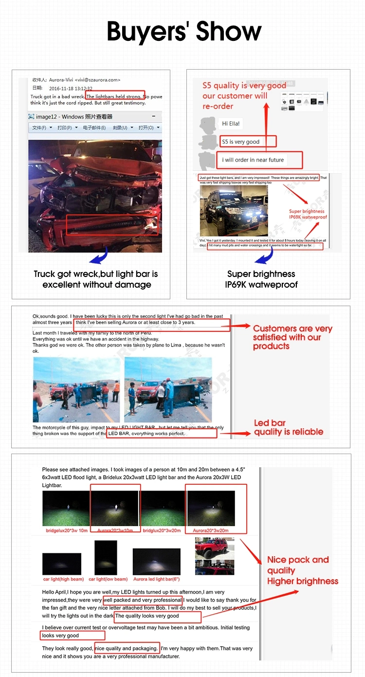 Aurora 20inch Adaptive RGB LED Light Bar