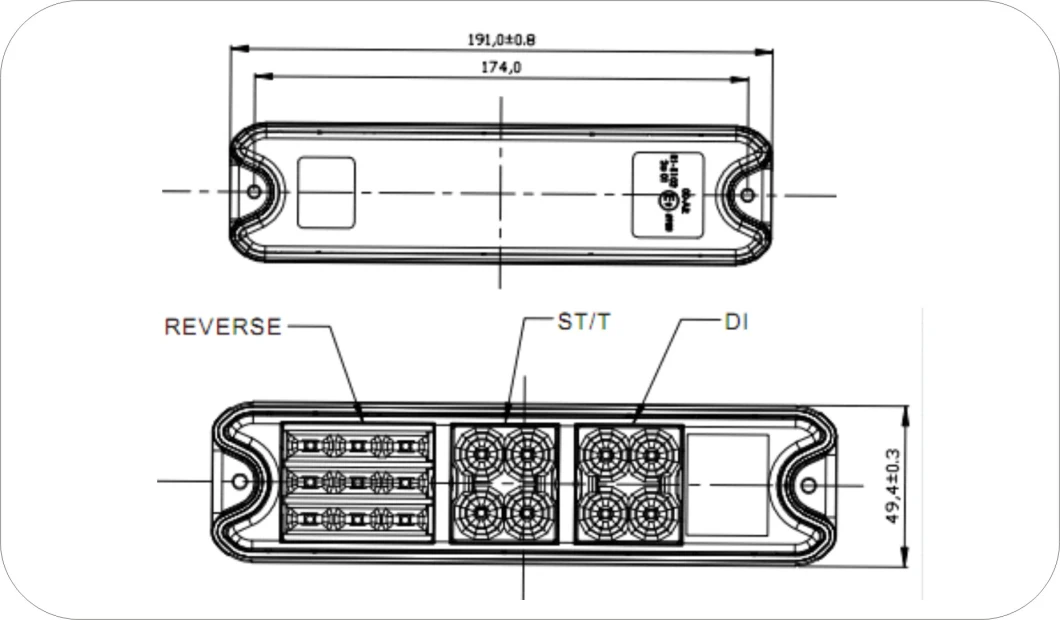 12V LED Stop, Tail, Turn Signal & Backup Light