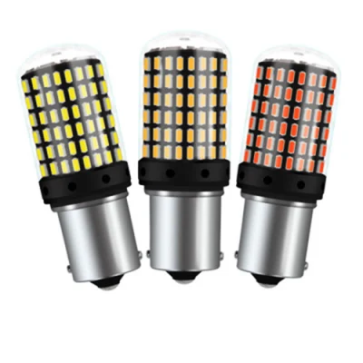 1X 3014 144SMD LED Bus de voiture 1156 5W Ampoules LED pour feu arrière/marche arrière/clignotant/arrêt