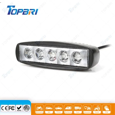 Epistar LED Bar 15W Offroad SUV Boat Driving Light