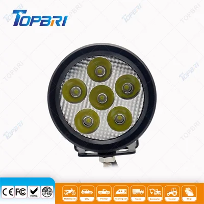 18W 3.5inch CREE LED Agriculture Feux de travail à LED pour camion