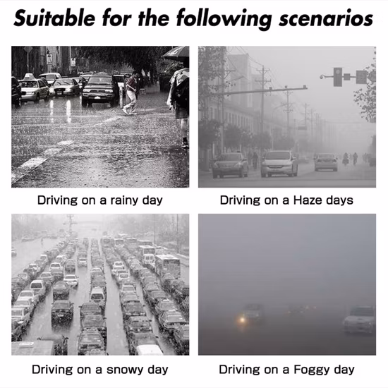 Carson Q4 H8 H9 H11 Commerce de gros de haute qualité Csp Chips Auto phare LED pour l'éclairage de camion de voiture